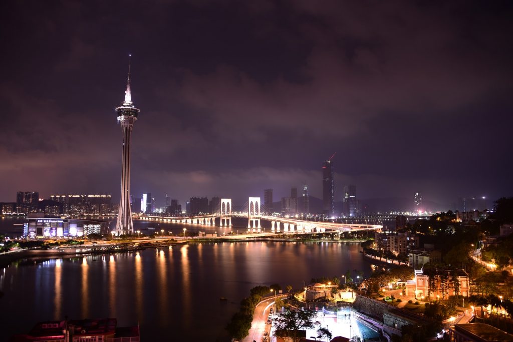 Macau at night