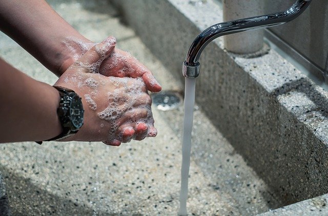 hand washing